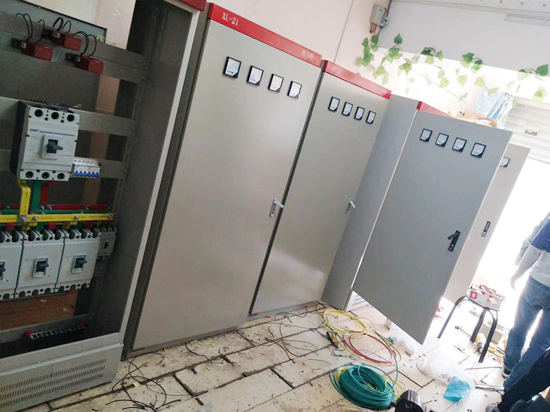 樂陵安置房幸福一區(qū)配電柜安裝案例