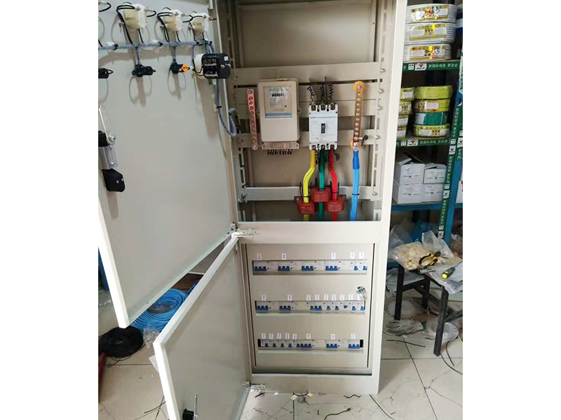 商丘新城公館配電箱施工案例